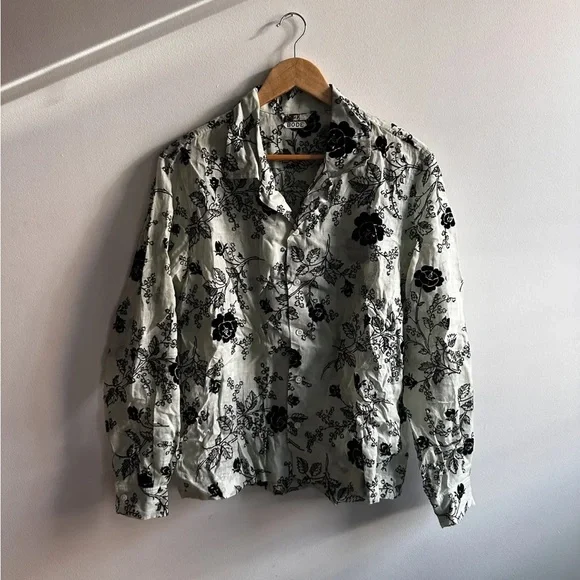 Bode Floral Long Sleeve Shirt